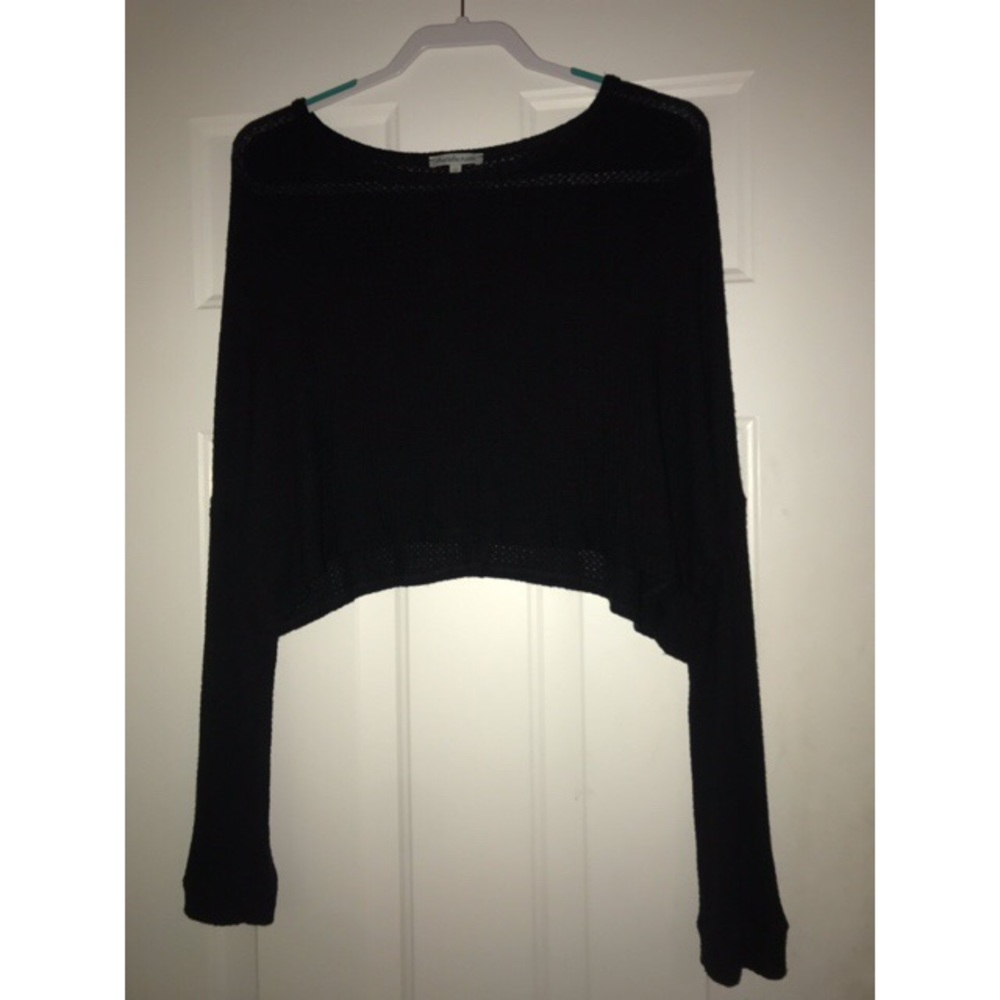Black Crop Top